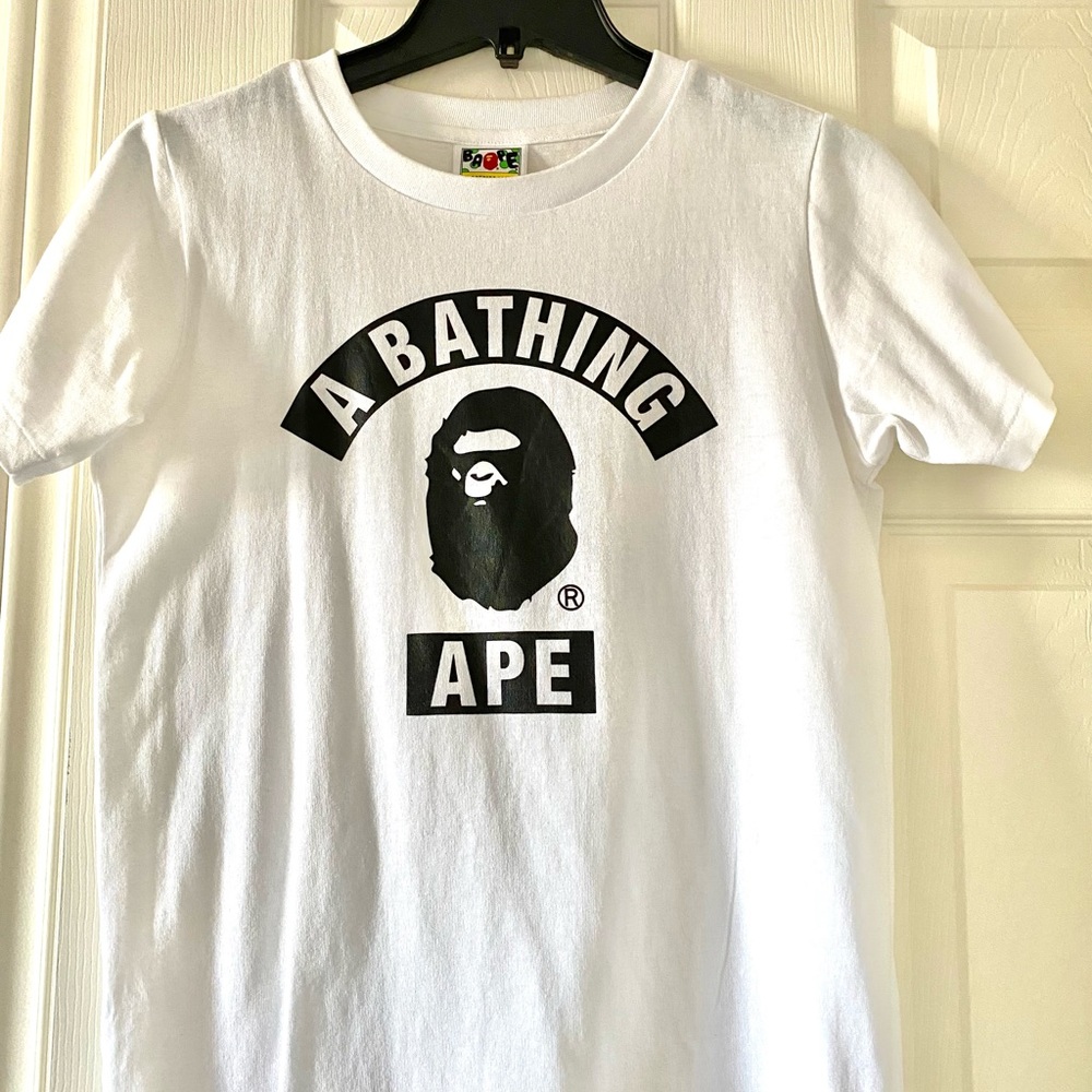 BAPE Summer Bag Ape Head T-Shirt - White - Women’s